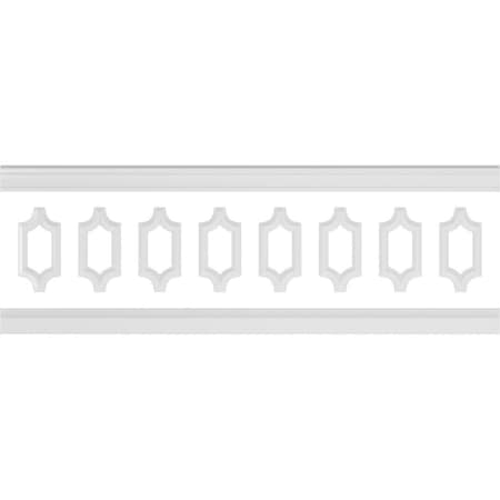 Ekena Millwork Wainscot Paneling Kit, Urethane, 94-1/2 in L, Factory Primed WPKUSC081P032